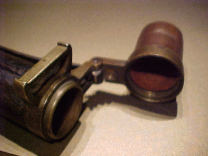 Extremely Rare Confederate Army Civil War Telescopic Rifle Sight
