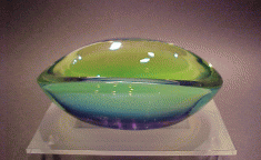 Murano Vaseline Glass By Antonio Da Ros